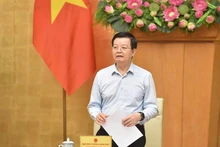 梅文政副总理在会上发表讲话。（图片来源：baochinhphu.vn）