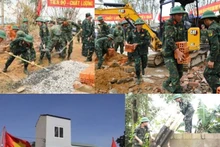 “光忠战役”迅速为中部灾民重修建住房。