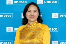 越南常驻联合国教科文组织代表阮氏云英大使。
