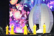 第十二届胡志明市奥黛节精彩开幕。（图片来源：越通社）