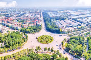 胡志明市美福工业园区高空俯瞰图。（合作者供图）