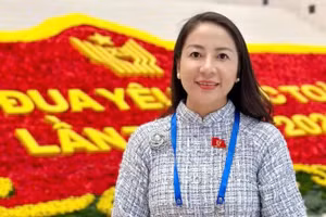 旅新越南人联络委员会主任谢垂莲。