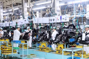 3月份越南PMI指数为51.2点。（图片来源：越通社）