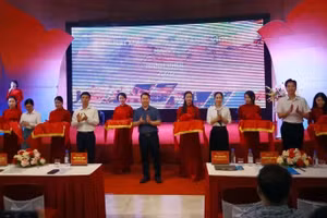 “幸福越南”（Happy Vietnam）摄影与视频展。（图片来源：越通社）