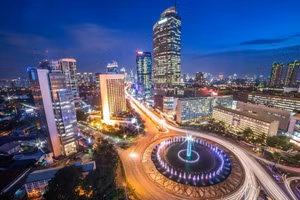 印度尼西亚首都雅加达的一角。（图片来源：Indonesia Expat）