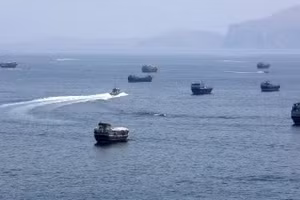 2026年6月20日，霍尔木兹海峡景观。（图片来源：越通社）