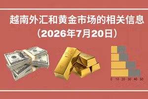 越南外汇和黄金市场的相关信息【图表新闻】
