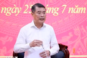 越南政府总理黎明兴发表讲话。（图片来源：越通社）