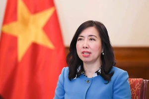 越南外交部副部长黎氏秋姮。