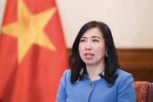 越南外交部副部长黎氏秋姮。