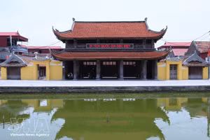 南定省春红乡行善神光寺被列为国家级特殊遗迹。（图片来源：越通社）