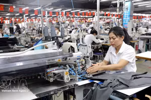 企业继续彰显作为越南经济增长引擎的作用。（图片来源：越通社）