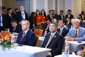 政府总理黎明兴出席越南—俄罗斯联邦贸易与投融资对接活动。（图片来源：越通社）