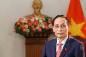 越共中央政治局委员、外交部长黎怀忠。（图片来源：越南外交部）