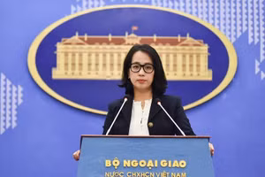 越南外交部发言人范秋姮（图片来源：政府网）