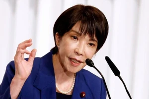 日本女首相高市早苗。（图片来源：新华社）