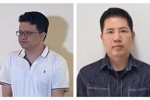 BH Media公司总经理阮海平（左）和Lululola公司经理武文南。（图片来源：政府门户网站）