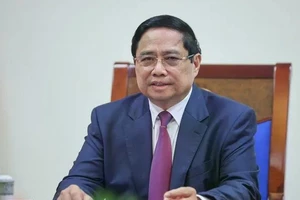 越南政府总理范明正。（图片来源：越通社）