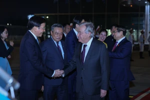联合国秘书长古特雷斯圆满结束访越并出席《河内公约》开放签署仪式之行。