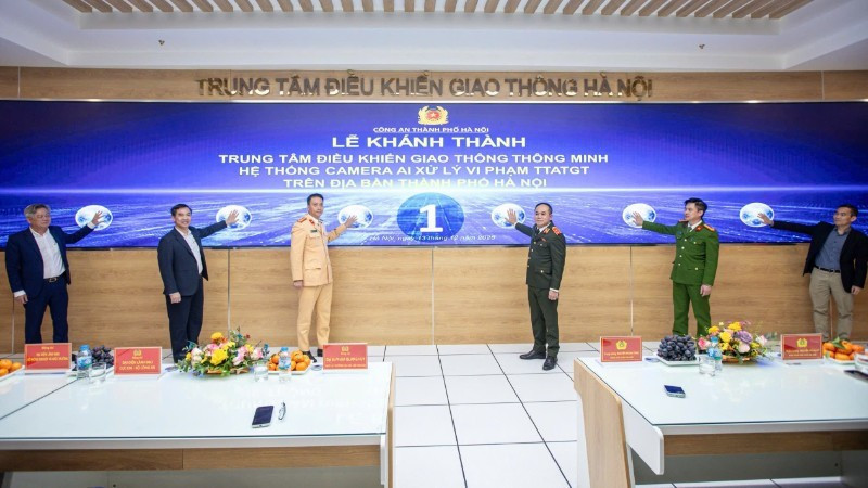 河内智能交通指挥中心正式投入运行。