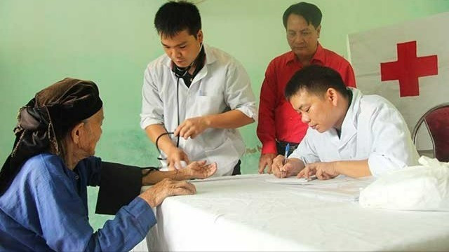 附图：越南红十字会：发扬团结互助精神 彰显社会责任担当。