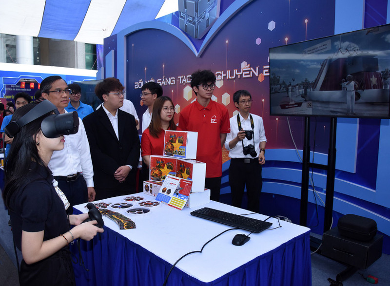 第57号决议落地近一年后，河内市已取得多项重要成果，为将首都河内建设成为全国领先的创新创造与科学技术中心夯实基础。（陈海 摄）