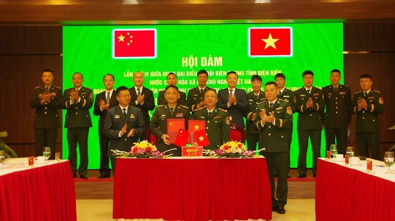 双方合作备忘录签署仪式。