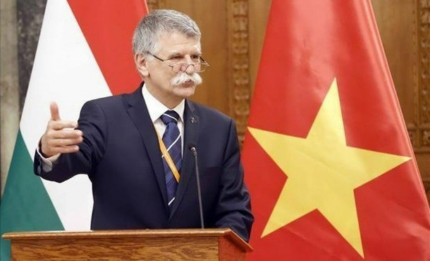 匈牙利国会主席格维尔·拉斯洛。（图片：越通社）