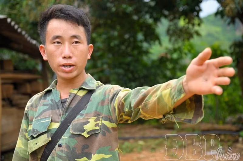 莫阿诗村长。（图片来源：奠边府报）