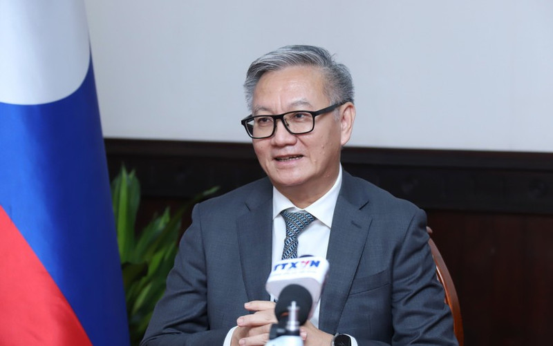 老挝外交部长通沙万·丰威汉。（图片来源：越通社）