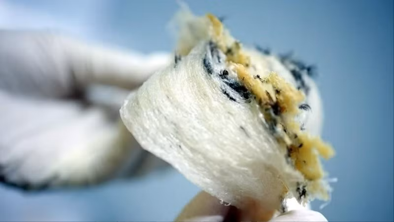 附图：燕窝收获。（图片来源：越通社）