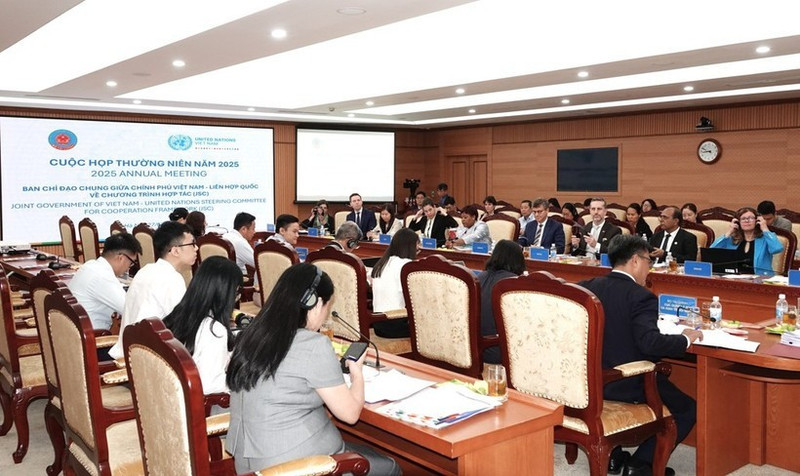 越南与联合国2025年合作联合指导委员会召开年度会议。（图片来源：越通社）