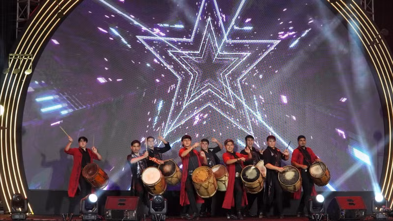 2026年岘港新年庆典开幕。