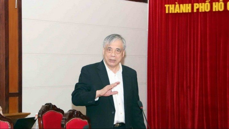 越南经济研究院前院长陈廷天。（图片来源：越通社）