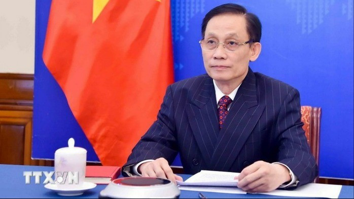 越南外交部长黎怀忠。（图片来源：越通社）