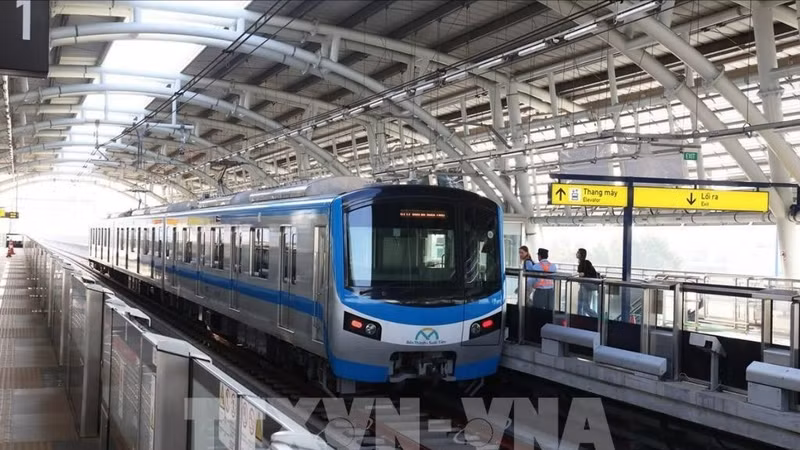 地铁基础设施为以TOD模式发展的房地产打开新空间。（图片来源：越通社）