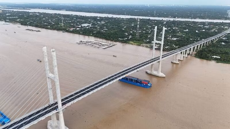 沥庙（Rạch Miễu）桥项目。