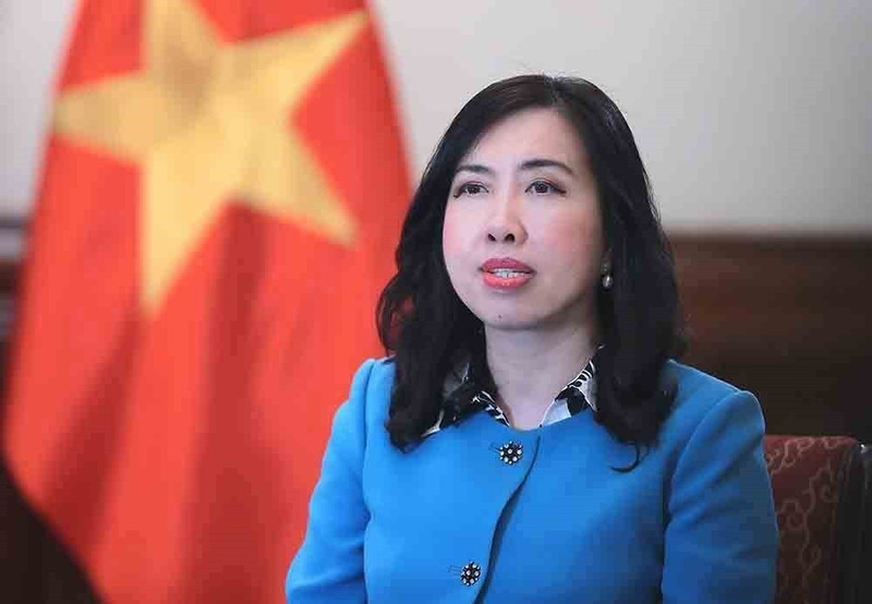 越南副外长黎氏秋姮。（图片来源：越通社）