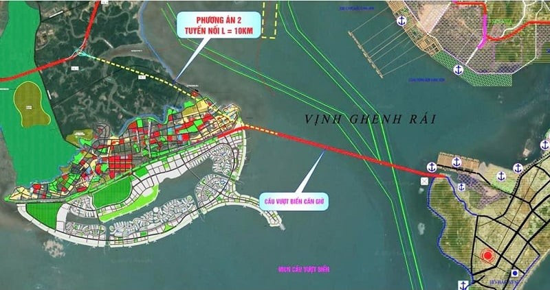 附图：Vingroup集团获批建设芹耶-头顿跨海通道。