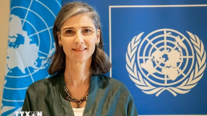 UNDP驻越首席代表拉姆拉·哈利迪。（图片来源：越通社）