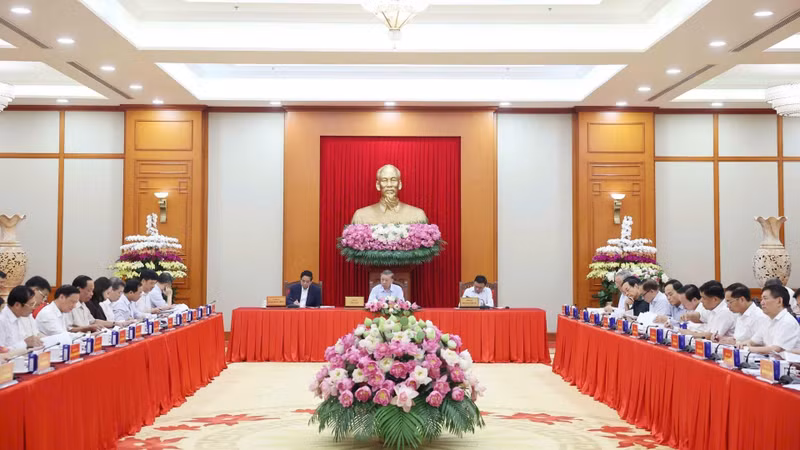 会议场景。（图片来源：越通社）