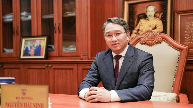 司法部部长阮海宁。（图片来源：越通社）