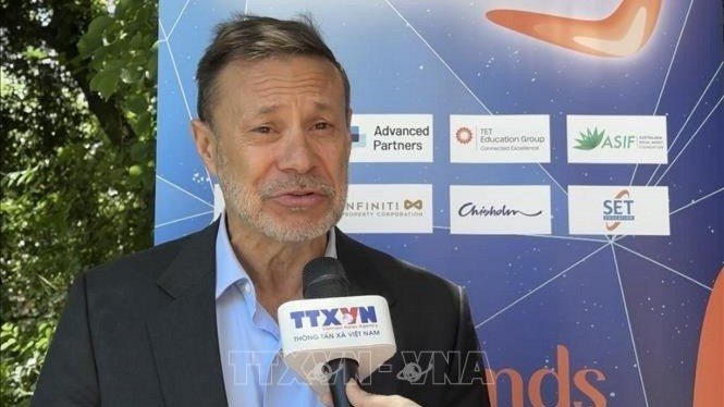 澳大利亚驻越南前大使安德鲁·戈莱兹诺夫斯基。（图片来源：越通社）