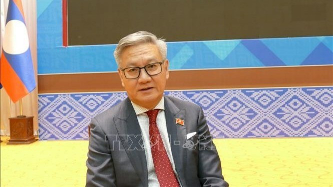 老挝外交部长通沙万·丰威汉。（图片来源：越通社）