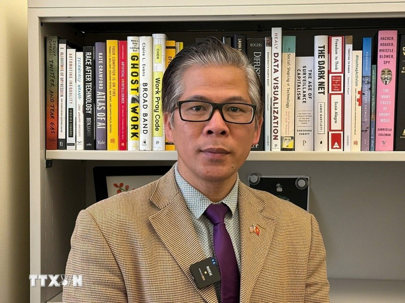 富布赖特常驻美国大学学者、政治与国际关系高级讲师阮鸿海。