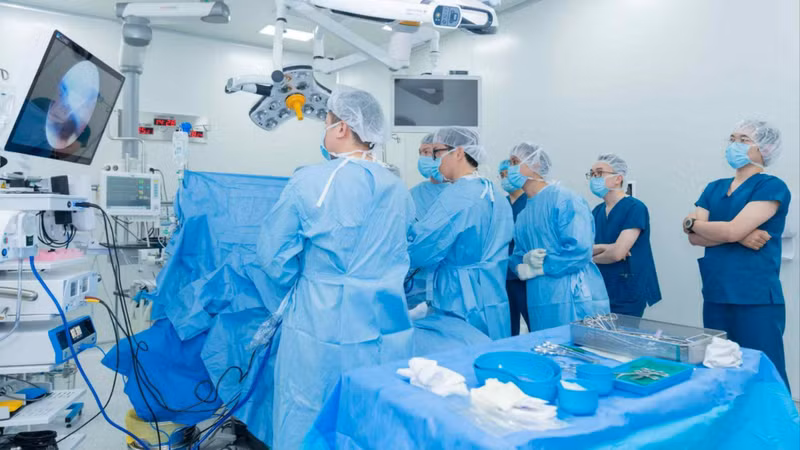 附图：越南医疗旅游产业有望在2033年实现近40亿美元收入。（图片来源：劳动报）