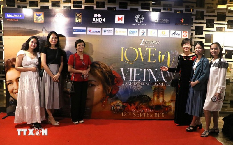 《爱在越南》在印度首映。（图片来源：越通社）
