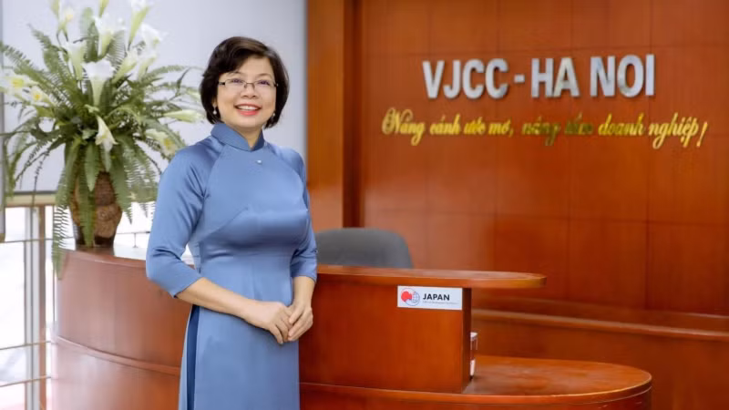 越日人力资源发展研究院（VJCC）院长、副教授、博士阮氏贤。（图片来源：越通社）