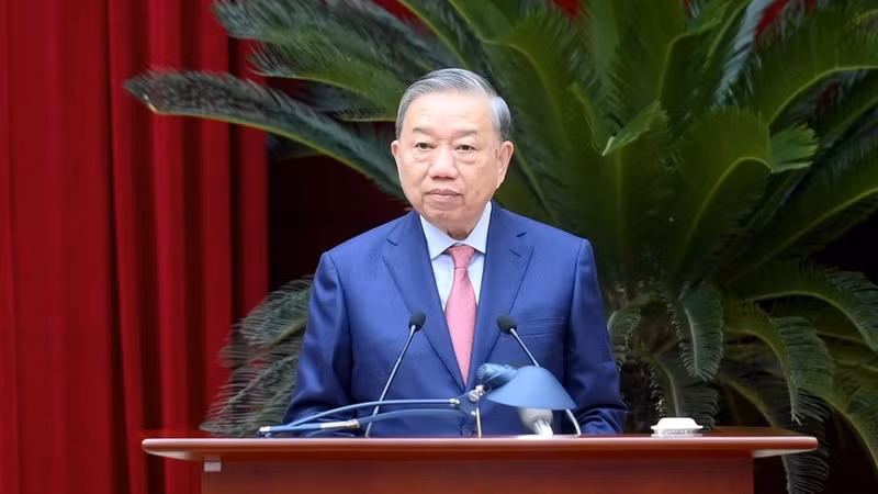 越共中央总书记苏林。