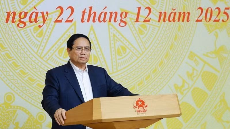 政府总理在会上发表讲话。（图片来源：越通社）